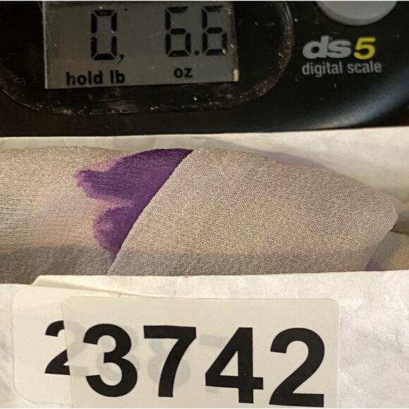 Adrianna Papell Asymmetrical Skirt 12 Purple Vintage Floral Fairycore Whimsical - Picture 10 of 10